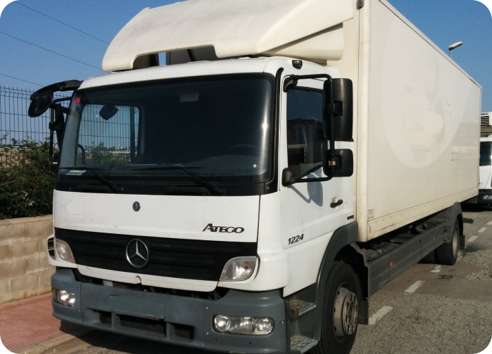 white truck